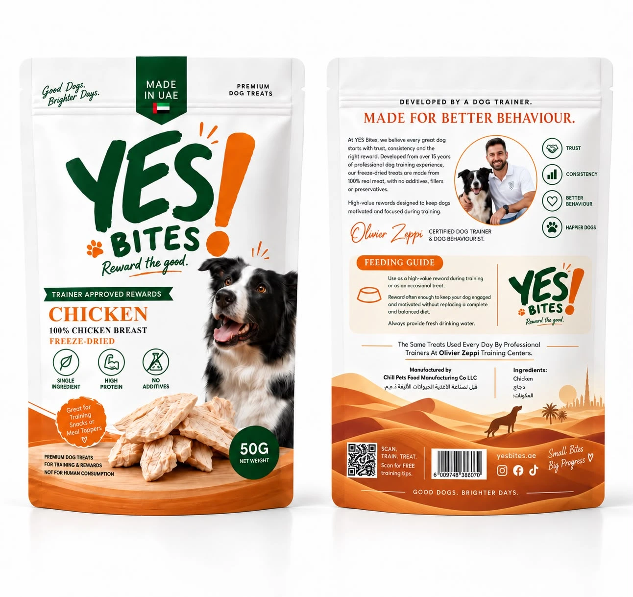 Yes! Bites freeze-dried dog training treats — Dubai & Abu Dhabi UAE